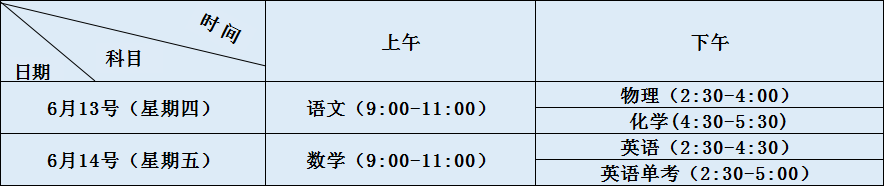 2020年金牛區(qū)博才學(xué)校初升高考試時(shí)間是否有調(diào)整？